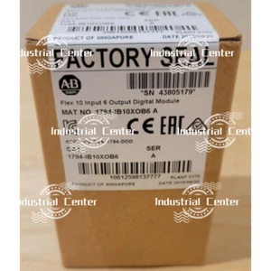 1794-IB10XOB6 AB Flex 10 Input 6 Output Digital Module Spot Goods Brand New Box! - Picture 1 of 3