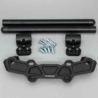 YAMAHA 2022-2023 XSR900 WOODCRAFT RACING CLIPON BARRA ADAPTADOR PLACA 1.5" MONTAJE Foto 1 de 3