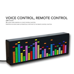 Music Spectrum 384 RGB LEDs 20Dynamic Effects Music Spectrum Analyzer Indicator - Picture 1 of 24