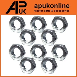 10 tuercas Imperial Half Lock 11/16" UNF LH para cosechadora de tractor John Deere - Imagen 1 de 3