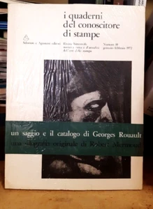 I QUADERNI DEL CONOSCITORE DI STAMPE NUMERO 1O del 1973 - - Picture 1 of 1