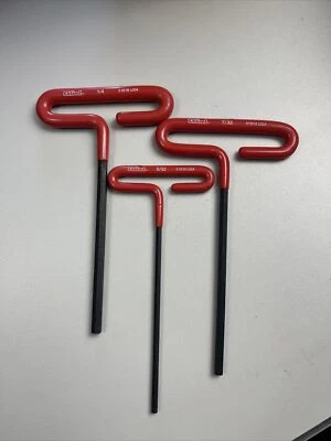 Elkind T Handle Allen Key Set - 1/4, 7/32, 5/32 - Image 1 of 4