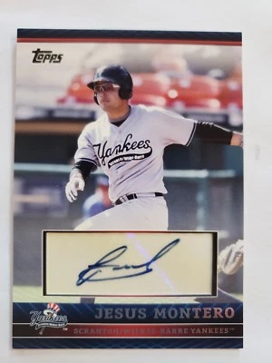2010 TOPPS PRO DEPUT JESUS MONTERO AUTO  PDA-JM - Image 1 of 2