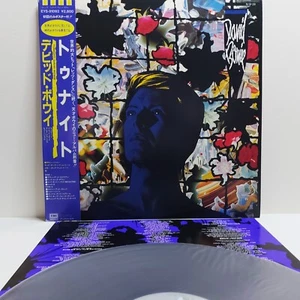 DAVID BOWIE - TONIGHT - EMI EYS91092 - JAPAN - OBI - VINYL LP - Picture 1 of 6