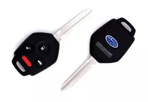 1 OEM Subaru CWTB1G496 Hoja Estándar H Chip BLANCO POD Cabezal Remoto Llavero Japón - Imagen 1 de 4