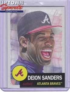 Topps Living Set Card #232- Deion Sanders - READY TO SHIP - Picture 1 of 2