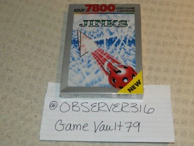 Jinks (Atari 7800, 1989) NEW SEALED - Image 1 of 4