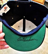 VINTAGE CLEVELAND INDIANS CHIEF WAHOO BASEBALL HAT AUTOGRAPED BY OREL HERSHISER