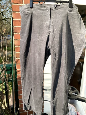 Lands End wunderschön grauer Samt    GR.58 NEU - Bild 1 von 4