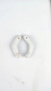 Brazos de muñecas antiguos de porcelana para casa de muñecas, fijación de alambre, 1,6", Alemania - Imagen 1 de 3