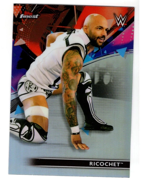 RICOCHET 2021 WWE TOPPS FINEST REFRACTOR - Image 1 of 1