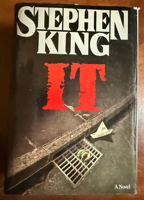 IT by Stephen King (1986 Hardcover) First Edition 1st Print $22.95 - Image 1 of 4