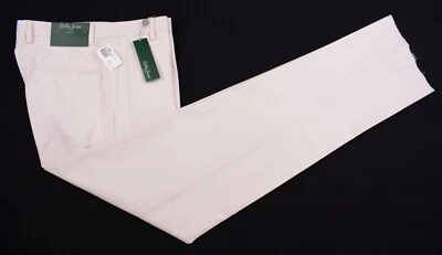 Nuevo con etiquetas Pantalones Chinos Informales Bobby Jones Stone Caqui ALGODÓN TENCEL Frente Plano 33 NUEVO Foto 1 de 4