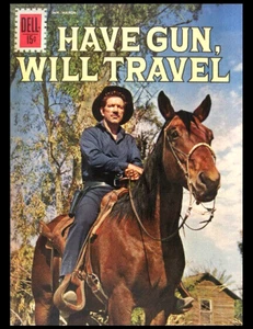 HAVE GUN WILL TRAVEL RICHARD BOONE 11x14 COMIC Cover Print #12 Jan-March 1962 - Picture 1 of 1