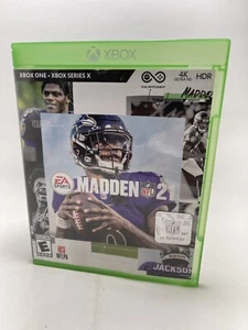 Xbox Series X EA Sports Madden 21 NFL Disc Game - Picture 1 of 4