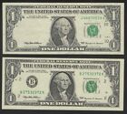 US $1.00 Fed. Res. Note - 1999 - Rare Print Error - Missing Print