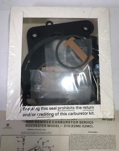 Wells CK678A Carburetor Repair Kit Kemparts 15854A Standard 10777A 79-87 GM Cars - Picture 1 of 4