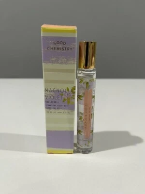 1 PIEZA DE BUEN AROMA DE ROLLERBALL VIOLETA MAGNOLIA QUÍMICA 0,25 FL OZ NUEVO EN CAJA Foto 1 de 3