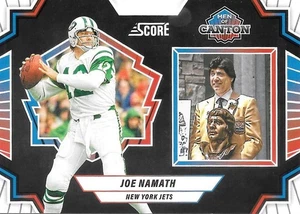 2025 Score Football Joe Namath Hombres de Cantón -New York Jets- #15 - Imagen 1 de 1