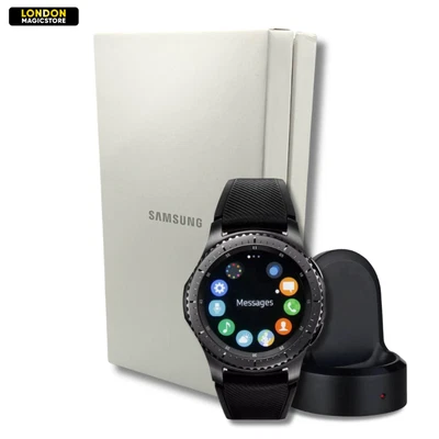 Samsung Galaxy Watch Gear S3 Frontier 46mm GPS Smartwatch - Very Good (Boxed) - Image 1 of 4