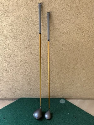 Cleveland Launcher 460 9.5* Titanium Driver & 15* 3 Wood Regular Flex New Grips - Image 1 of 4