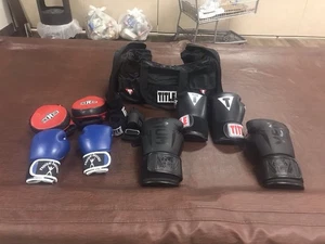 TITLE Boxing Gloves And Other Brands, Different Ounces And Gym Bag - Picture 1 of 13