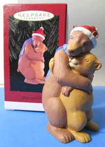 Hallmark Ornament 1996 mamá y papá - Imagen 1 de 12