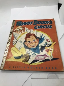 Howdy Doody’s Circus vintage little golden book 1950 A - Bild 1 von 12