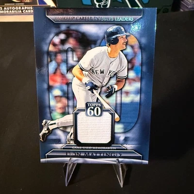 Don Mattingly - Serie 1 2011 - 60 reliquia de recuerdos usados en juegos - Yankees Foto 1 de 2