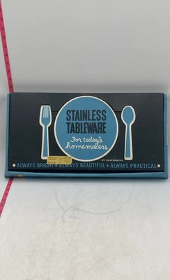 Juego de cubiertos Amefa Silverware Surf Club de acero inoxidable vajilla cuchara tenedor Foto 1 de 4