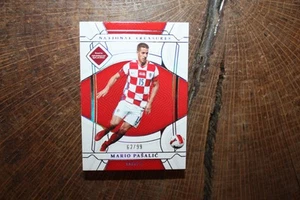 Tarjeta Panini National Treasures World Cup Mario Pasalic 2022 62/99 - Imagen 1 de 2
