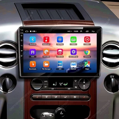 Radio estéreo de coche 10" Carplay Android 15 2+32 GB para Ford F150 F250 2004-2014 Foto 1 de 4