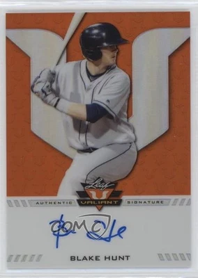 2017 Leaf Valiant Draft Orange /25 Blake Hunt #BA-BH1 Auto - Image 1 of 2