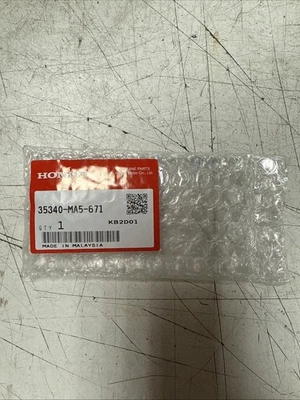 Interruptor de parada de luz de freno auténtico Honda genuino OEM NOS 35340-MA5-671 (C) Foto 1 de 4