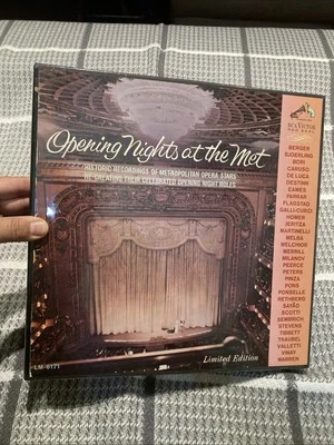 OPENING NIGHTS AT THE MET LIMITED EDITION LM-6171 RCA VICTOR VINYL RECORD New - Image 1 of 4