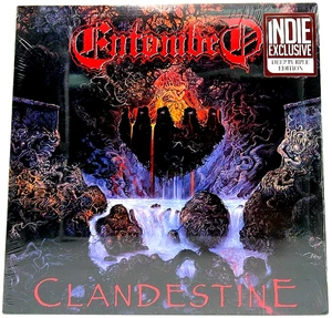 Entombed – "Clandestine"  2024 RE - Death Metal LP - LTD DEEP PURPLE - NEW - Picture 1 of 4