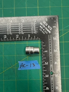 Vintage S-K Tools 310 10mm Chrome Shallow Socket 6 Point 3/8" Drive, Made in USA - Picture 1 of 6