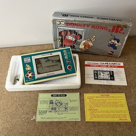 Donkey Kong Jr. - Nintendo Game and Watch FutureTronics Handheld w/ Box & Manual