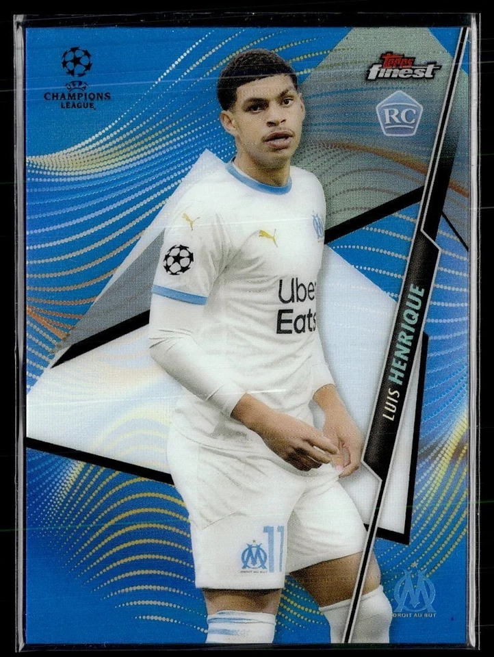 2020-21 FINEST CL BLUE /150 ROOKIE LUIS HENRIQUE - Image 1 of 1