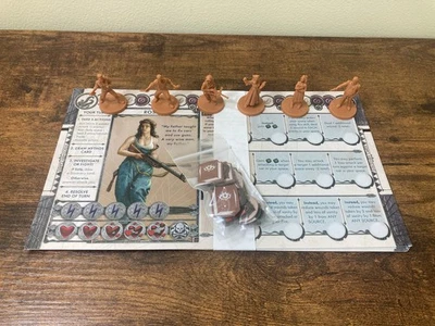 Cthulhu Death May Die Season 4 Expansion Investigators x6 with cards/tokens CMON - Image 1 of 4