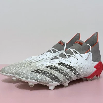 ADIDAS Predator Freak.1 FG White Mens Soccer Cleats Football Boots Size US 10.5 - Image 1 of 4