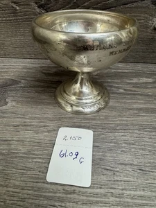 Vintage Silber 1954 Damen Running Team Championship Award Fisher Bin Z - Bild 1 von 5