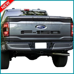 2025 For Ford F-150 Tailgate Rear Black Letters Insert Decals Stickers Inlays - Picture 1 of 4