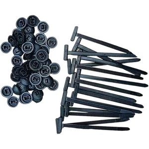 100PCS Heavy Duty Nylon Cable Ties Self-Locking Zip Tie Buckle Multipurpose Use - Picture 1 of 24