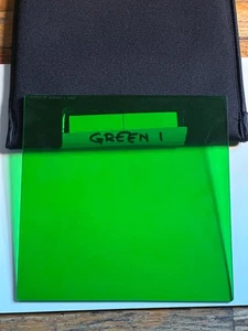 Tiffen 6.6 x 6.6 GREEN 1 Glass Filter  Tiffen Lee Cokin Schneider 6x6 - Picture 1 of 1