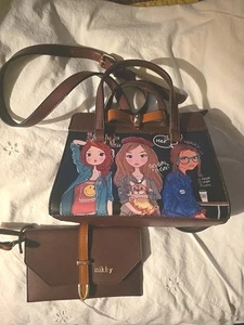 Nicole Lee U.S.A Handheld Purse Crossbody And Wristlet - Picture 1 of 7