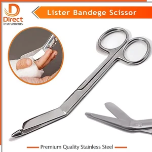 Lister Verband Medizinische Schere Schneideverbände, Erste Hilfe, Tierärztliche Krankenpflege - Bild 1 von 6