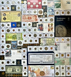 ESTATE LOT MASSIVE US Coin Collection,Currency,Proof,Graded,Foreigns,Silver,PCGS - Picture 1 of 14