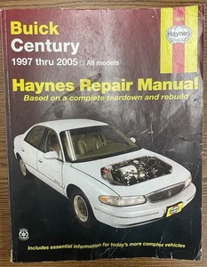 Buick Century 1997 bis 2005 Haynes Reparaturanleitung: alle Modelle - Bild 1 von 7
