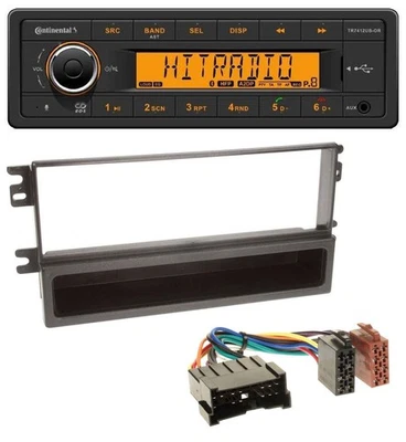 Continental MP3 Bluetooth AUX USB Autoradio für Kia Shuma 2, Sephia II, Mentor - Bild 1 von 4
